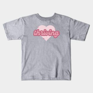 'thriving' y2k vintage inspired tee Kids T-Shirt